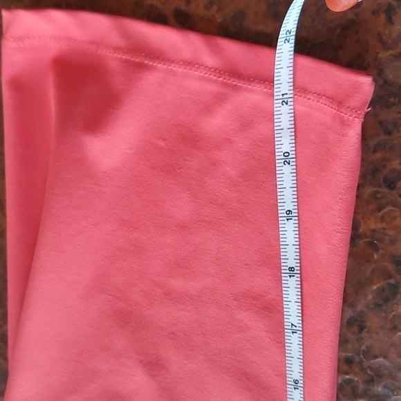 Liz Claiborne Weekend Peach Sz XL Stretch Capri - Picture 10 of 10